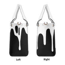 Load image into Gallery viewer, DCYG DRONE WEAR White. Logo Drip Women PU Leather Handbag