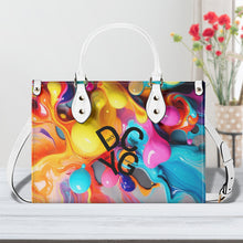 Load image into Gallery viewer, DCYG Black Logo & Multi-Color Balloons Multiple Sizes Upgraded Luxury Women PU Leather Handbag