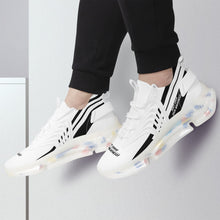 Load image into Gallery viewer, DCYG X2 White & Black Air Max React Sneakers - White