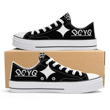 Load image into Gallery viewer, DCYG Xclusive Unisex Classic Low Top Canvas Shoes - White