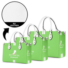 Load image into Gallery viewer, DCYG White Red Bottoms & Light Green Multiple Sizes Upgraded Luxury Women PU Leather Handbag