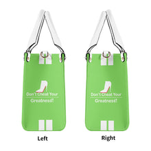 Load image into Gallery viewer, DCYG White Red Bottoms & Light Green Multiple Sizes Upgraded Luxury Women PU Leather Handbag