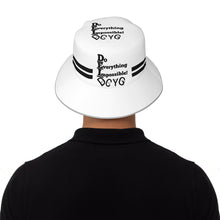 Load image into Gallery viewer, DCYG DEI 24 Black & White Bucket Hat