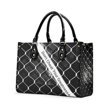 Load image into Gallery viewer, 45 Dgr Black Logo & Black Screen Multiple Sizes Upgraded Luxury Women PU Leather Handbag