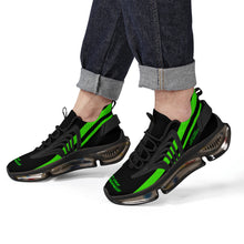 Load image into Gallery viewer, DCYG X2 Green & Black Air Max React Sneakers - Black
