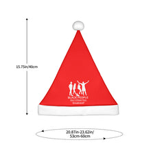 Load image into Gallery viewer, Black People Adult Plush Christmas Hat