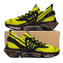 Load image into Gallery viewer, DCYG X2 Yellow &Black Air Max React Sneakers - Black