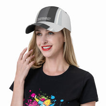 Load image into Gallery viewer, Ancestors Filipino White Logo, Flag & Grey , White Curved Brim Baseball Cap (AOP)