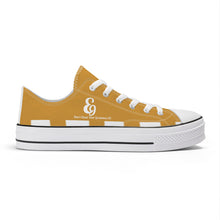 Load image into Gallery viewer, E9 Edition Unisex Classic Low Top Canvas Shoes - White