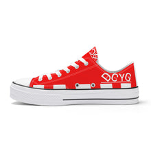 Load image into Gallery viewer, DCYG Xclusive Unisex Classic Low Top Canvas Shoes - White