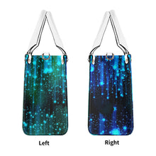 Load image into Gallery viewer, DRIP SF Turquoise Logo & Multiple Sizes Upgraded Luxury Women PU Leather Handbag
