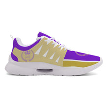 Load image into Gallery viewer, Royalty 24 Purple ,Gold Logo & Stripes Unisex New Training Runing Shoes