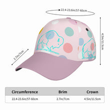 Load image into Gallery viewer, DCYG Buffaloes Curved Brim Baseball Cap (AOP)