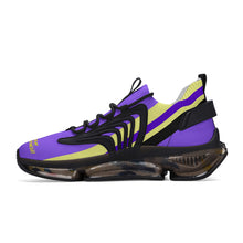 Load image into Gallery viewer, DCYG X2 Purple & Gold, Air Max React Sneakers - Black