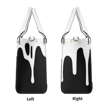 Load image into Gallery viewer, Native , White Logo, White Drip & Black Multiple Sizes Upgraded Luxury Women PU Leather Handbag
