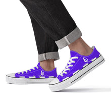 Load image into Gallery viewer, E9 Edition Unisex Classic Low Top Canvas Shoes - White