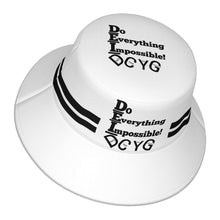 Load image into Gallery viewer, DCYG DEI 24 Black & White Bucket Hat
