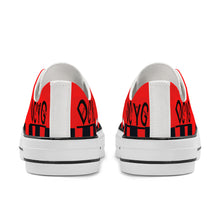 Load image into Gallery viewer, DCYG Xclusive Unisex Classic Low Top Canvas Shoes - White