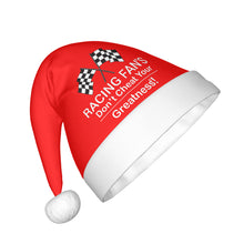 Load image into Gallery viewer, Racing Fans Adult Plush Christmas Hat