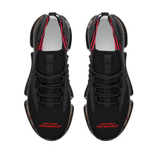 Load image into Gallery viewer, DCYG X2 Black & Red Air Max React Sneakers - Black
