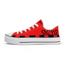Load image into Gallery viewer, DCYG Xclusive Unisex Classic Low Top Canvas Shoes - White