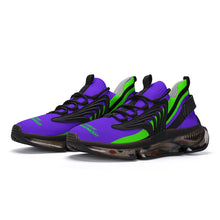 Load image into Gallery viewer, DCYG X2 Purple & Green Air Max React Sneakers - Black