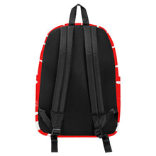 Load image into Gallery viewer, Ancestors Japanese, White Logo, White Drip Cotton Backpack