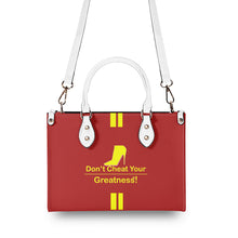 Load image into Gallery viewer, DCYG Yellow Red Bottoms & Red Multiple Sizes Upgraded Luxury Women PU Leather Handbag