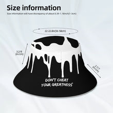 Load image into Gallery viewer, DCYG 24 DRIP White & Black Bucket Hat
