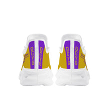 Load image into Gallery viewer, DCYG Purple & Gold 2nd Edition B Flex Control Sneaker - White