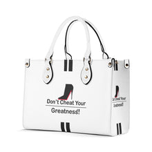 Load image into Gallery viewer, DCYG Black Red Bottoms & White Multiple Sizes Upgraded Luxury Women PU Leather Handbag