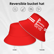 Load image into Gallery viewer, DCYG DEI 24 White & Red Bucket Hat