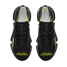 Load image into Gallery viewer, DCYG X2 Black & Yellow Air Max React Sneakers - Black
