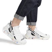 Load image into Gallery viewer, DCYG X2 White & Black Air Max React Sneakers - White