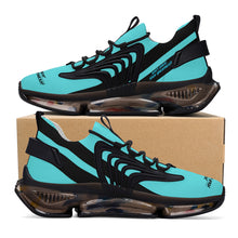 Load image into Gallery viewer, DCYG X2 Lt Blue Air Max React Sneakers - Black