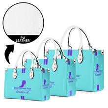 Load image into Gallery viewer, DCYG Purple Red Bottoms & Light Blue Multiple Sizes Upgraded Luxury Women PU Leather Handbag