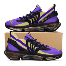 Load image into Gallery viewer, DCYG X2 Purple & Gold, Air Max React Sneakers - Black