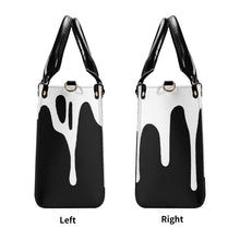 Load image into Gallery viewer, DCYG DRONE WEAR White. Logo Drip Women PU Leather Handbag