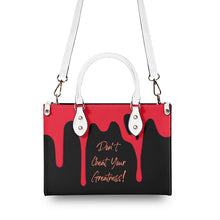 Load image into Gallery viewer, DRIP Orange CR Logo & Black Multiple Sizes Upgraded Luxury Women PU Leather Handbag