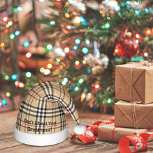 Load image into Gallery viewer, DCYG Burberry Adult Plush Christmas Hat