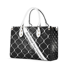 Load image into Gallery viewer, 45 Dgr Black Logo & Black Screen Multiple Sizes Upgraded Luxury Women PU Leather Handbag