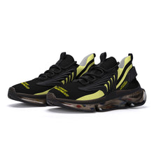 Load image into Gallery viewer, DCYG X2 Black & Yellow Air Max React Sneakers - Black