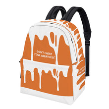 Load image into Gallery viewer, DCYG DRIP NX White logo & Orange Cotton Backpack