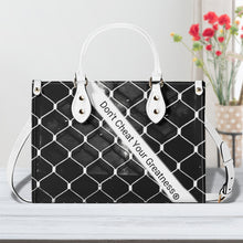 Load image into Gallery viewer, 45 Dgr Black Logo & Black Screen Multiple Sizes Upgraded Luxury Women PU Leather Handbag