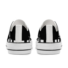 Load image into Gallery viewer, E9 Edition Unisex Classic Low Top Canvas Shoes - White