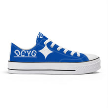Load image into Gallery viewer, DCYG Xclusive Unisex Classic Low Top Canvas Shoes - White