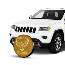 Load image into Gallery viewer, Ancestors Native, Yellow Logo & Brown Tire cover