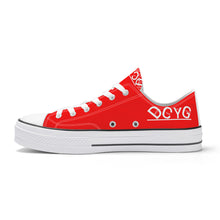 Load image into Gallery viewer, DCYG Xclusive Unisex Classic Low Top Canvas Shoes - White