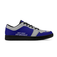 Load image into Gallery viewer, DCYG G4's Dark Blue & Black,Black Sole Low-Top Leather Sneakers