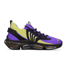 Load image into Gallery viewer, DCYG X2 Purple & Gold Air Max React Sneakers - Black